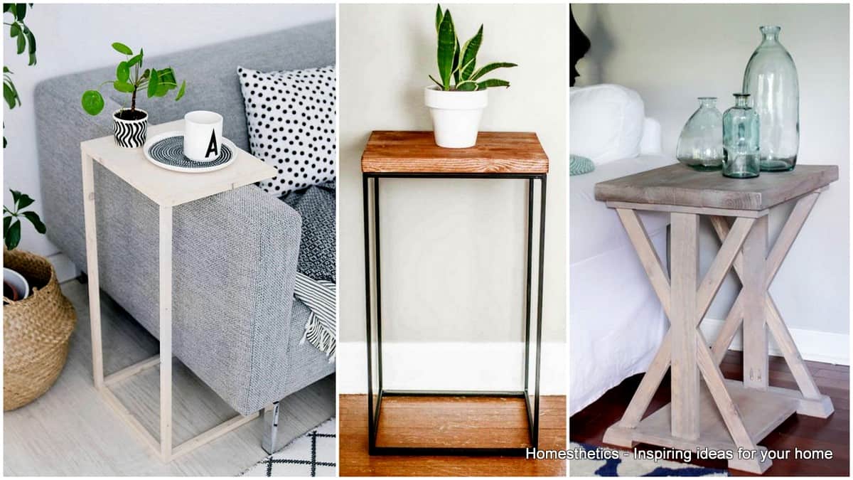 ingeniously creative diy end table for your home homesthetics small farmhouse accent smoked glass tables pottery barn entrance like dining teak side outdoor sheesham wood console