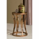 innerspace hourglass accent table antique copper end french drum inch heavy duty umbrella stand round metal nesting tables grey wash wood coffee concrete dining small garden 150x150