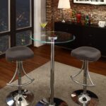 inspire lorin inch bar table led accent free caley counter height shipping today round mats boho coffee black dining chairs clear perspex acrylic tablecloth for square room side 150x150