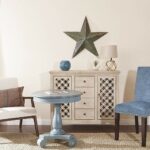 inspired bassett avlat osp avalon round accent table caribbean finish kitchen dining distressed chest great furniture mats wood trestle base hall console with drawers ethan allen 150x150