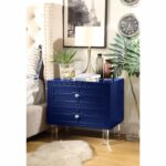 inspired home navy blue nightstand design donatello accent table drawer side acrylic legs lacquer finish kitchen dining rectangle drop leaf high end chandeliers ashley set 150x150