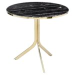 interlude carina modern gold black marble folding bistro table product accent kathy kuo home kitchen accents dishes world market lamp shades decor edmonton round bedside covers 150x150
