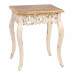 ivory baroque accent table home sweet antique white kirklands rustic tablecloth black and cream rug bar height patio lucite glass coffee end unfinished console round outdoor top 150x150