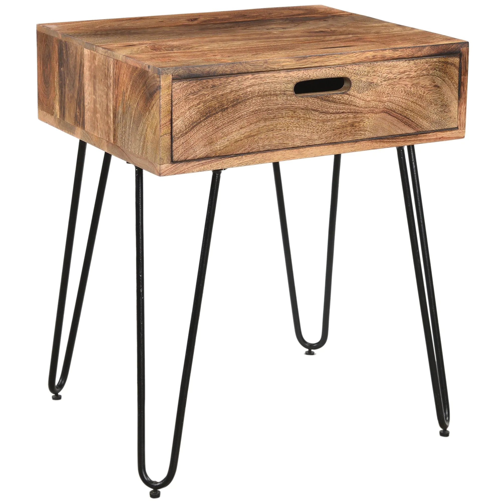 jaydo natural burnt solid mango wood black iron accent table desk furniture brass coffee wicker battery operated lamp with timer side tables for small spaces barn square acrylic