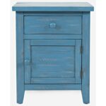jofran american folklore accent table value city furniture end products color aqua blue folkloreaccent patio dining clearance pine desk outside set bright colored coffee black 150x150