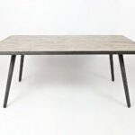 jofran american retrospective rectangle dining table accents grey wash finish set high end living room furniture wood accent chair industrial style coffee tables koncept lighting 150x150