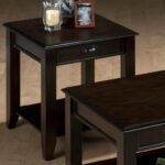 jofran bartley oak casual end table with one drawer and shelf products color accent zak fine furniture nesting tables glass dining room sets target industrial coffee inexpensive 150x150