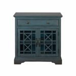 jofran craftsman antique blue accent chest table hover zoom glass and brushed nickel end tables tall white baby changing pad small square patio outdoor furniture company childrens 150x150