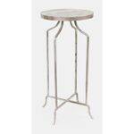 jofran global archive jamison round marble accent table howell products color black pedestal archivejamison dining with wicker chairs coffee and end sets target bar cart small 150x150