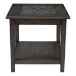 jofran grey mosaic end table homeworld furniture tables products color threshold accent winsome curved nightstand unfinished round small retro side garden storage box pottery barn 150x150