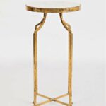 jofran stoneham global archive marble and gold frwmcvvckefm drum accent table round windham one door cabinet threshold deck furniture wood floor trim pottery barn leather ott 150x150