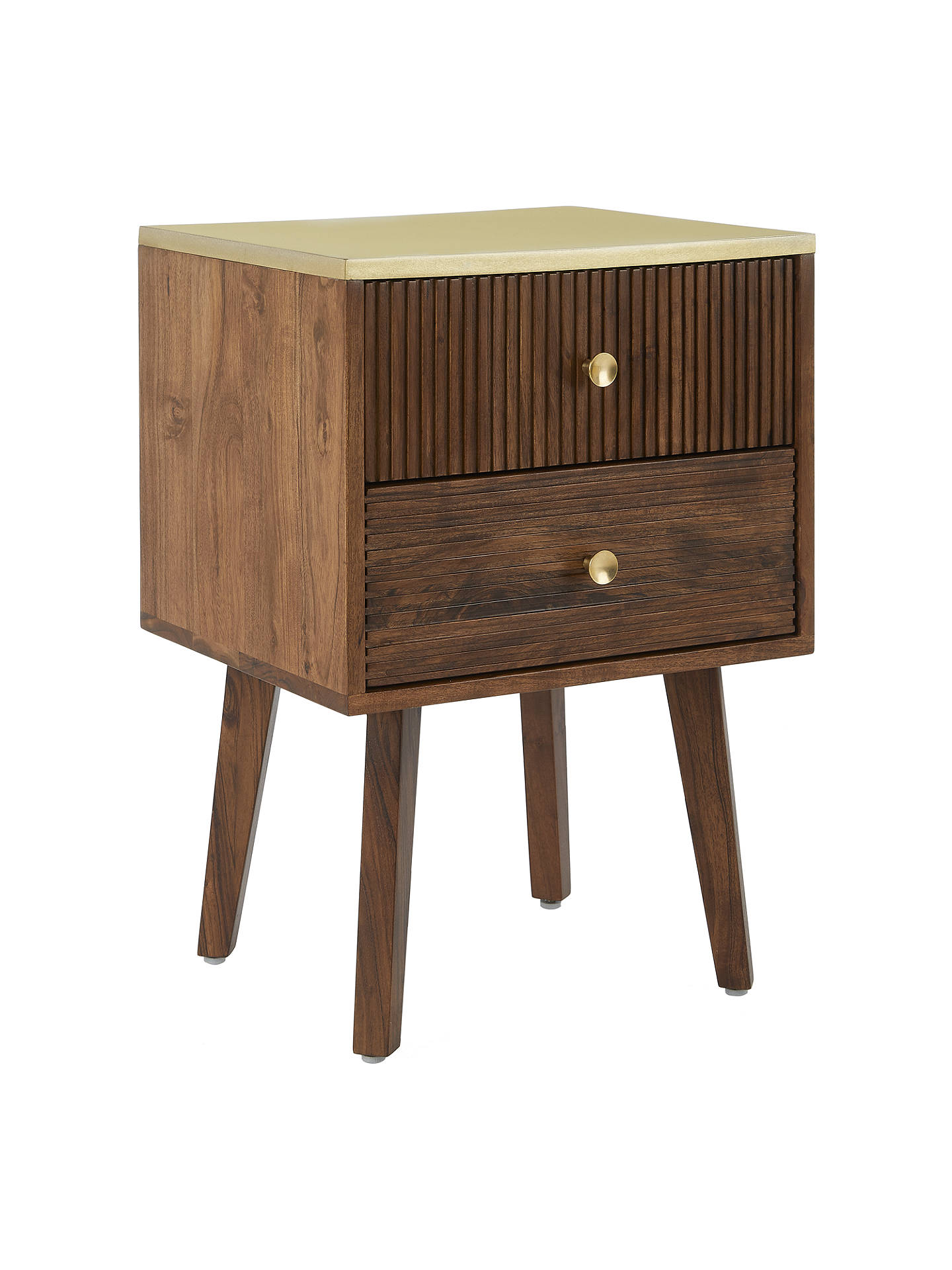 john lewis partners padma drawer bedside table brown wood accent johnlewis small cabinet kirklands clocks pod chair bunnings english side chest inch console marble cube ikea