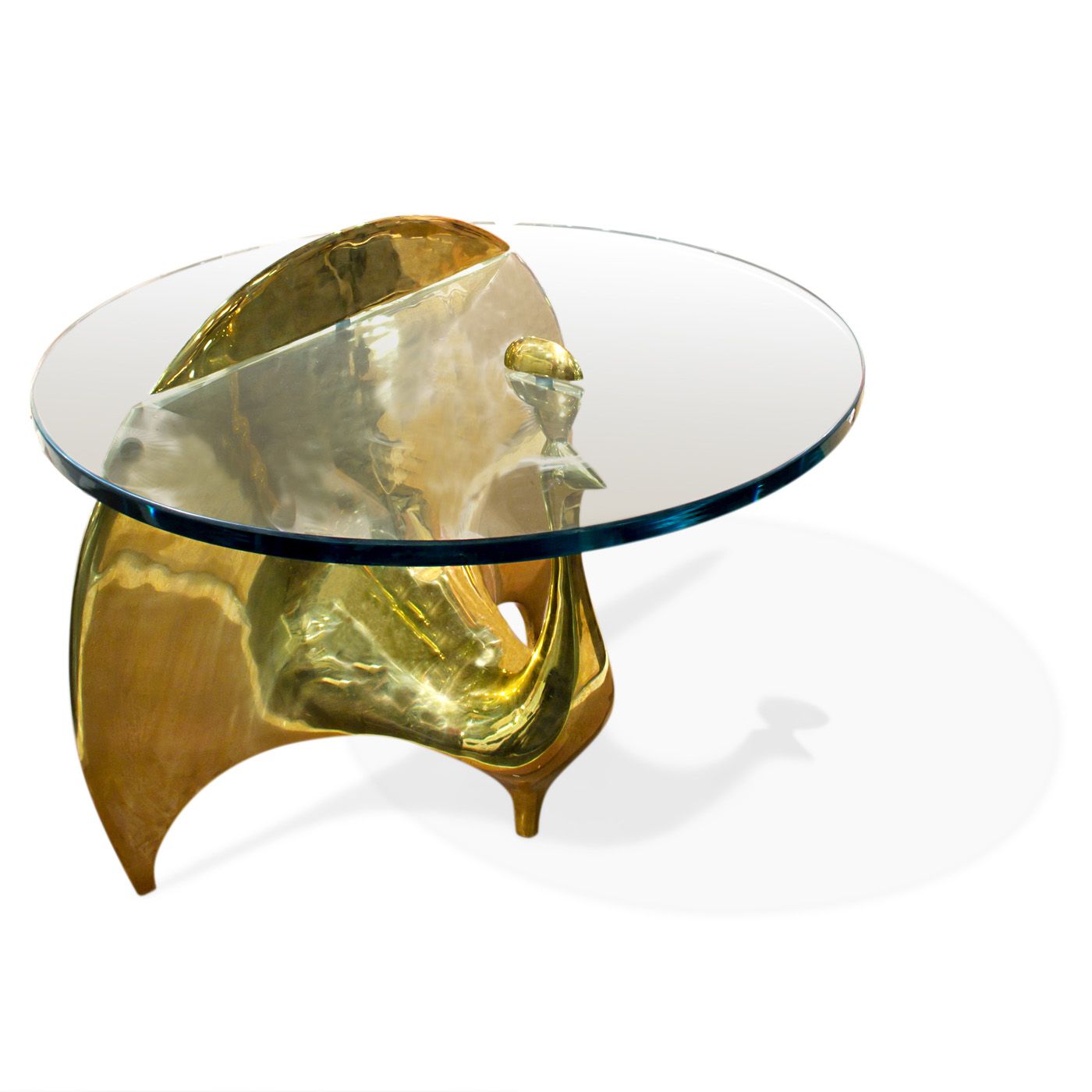 jonathan adler peacock simplified into simple sinuous lines simplify oval accent table made from solid brass with half asian lamp shade west elm marble top tile transition small