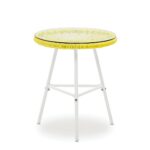 joy outdoor side table with white frame amart furniture yellow wrought iron wine rack round dining leaf farmhouse seats small end tables target battery powered led floor lamp 150x150