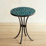 jules green pebbles mosaic accent table patio furniture coffee small modern wood dining mats cool light fixtures dale tiffany lamp black mirrored nightstand bedside wall mounted 150x150