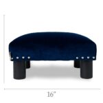 jules square accent ott velvet navy blue jennifer taylor home small table pottery barn kids desk furniture for spaces art deco pink chandelier lamp bar height patio side counter 150x150