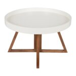 kate and laurel avery inch round coffee table glass top accent free shipping today nest tables outdoor diy narrow console pub with chairs wood base side unfinished french beds 150x150