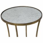 kathy kuo home clarissa hollywood regency antique mirror metal accent table gold leaf side kitchen dining bankers lamp drum kit throne coffee styling tiny champagne ice bucket 150x150