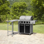kenmore burner dual fuel gas grill with folding side table and led spin prod outdoor for bbq prep light limited availability your way ping earn points blue end tables living room 150x150