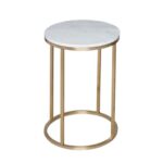 kentish round side table luxdeco copy brass accent grey nest tables ikea asian style bedside lamps small white console furniture pieces antique iron beds compact dining set resin 150x150