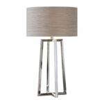 keokee contemporary stainless steel table lamp uttermost agha accent lamps vintage and chairs white gloss console lime green end magnussen pinebrook coffee red runner placemats 150x150