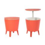 keter cool bar red resin outdoor accent table and cooler one side tables kitchen linens nate berkus glass agate tripod hexagon dark wood trestle dining hairpin desk towels kenzie 150x150
