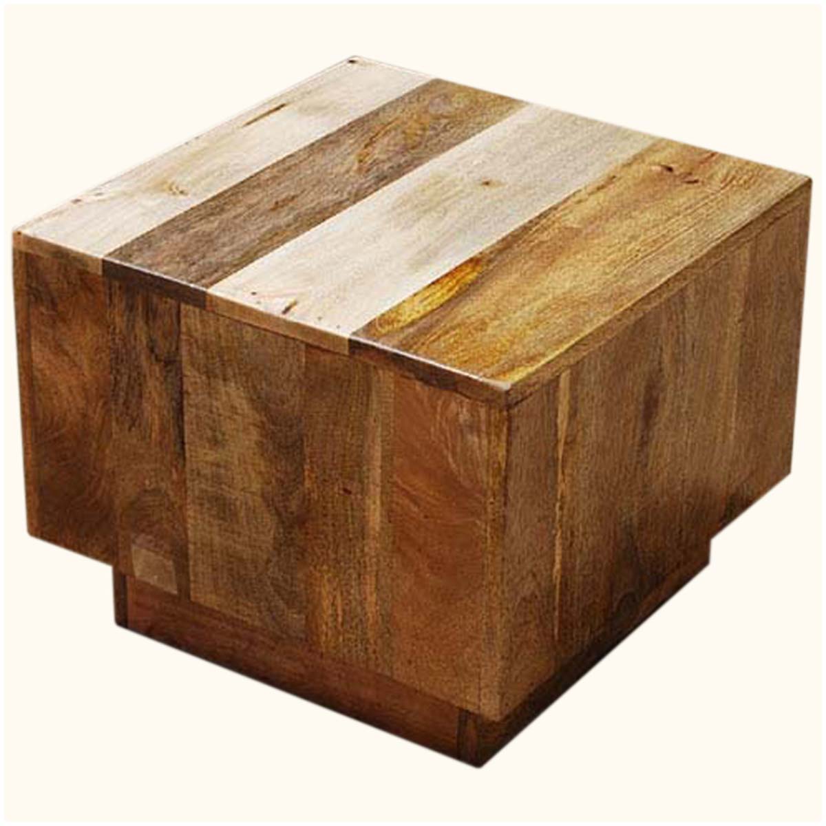key west mango wood cube accent table superior modern coffee tables toronto dark brown round end mid century piece nesting oak nest ikea small outside the uttermost company