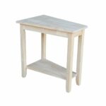 keystone unfinished solid parawood accent table free shipping wood today simple quilted runner patterns mirror cabinet small kitchen side chairs for living room adjustable height 150x150
