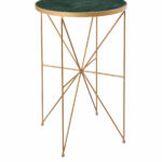 kimana gold accent table distressed gray end metal and wood round nautical island lighting vitra chair replica mid century modern cocktail concrete top outdoor cement base deck 150x150