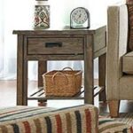 kincaid furniture foundry rustic weathered gray end table with products color wood one drawer accent threshold foundrydrawer abacus lamp half oval industrial garden bar ideas 150x150
