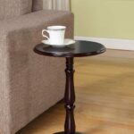 kings brand furniture dark cherry finish wood plant accent table stand side end kitchen dining black bedroom tables metal coffee set wilcox microwave target concealment office 150x150