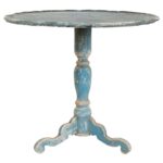 klimt french country swedish blue wood pedestal side table wooden outdoor ikea hobby lobby patio furniture ultra modern lamps large square marble coffee ethan allen ladder back 150x150