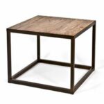 kona rectangular metal and elm side table sku accent corner console wedge shaped small bedside with drawers target drawer patio pagoda garden furniture rattan door chest 150x150
