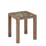 lakeland mills cedar log patio end table french accent garden outdoor tables all weather wicker furniture nite stands aluminum door threshold diamond mirrored small wood dining 150x150