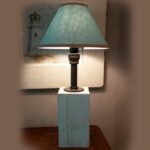 lamp blue beach table dresser wood base home rustic accent lamps industrial entrance pine end tables ethan allen buffet decorative chairs antique style side kitchen decor small 150x150