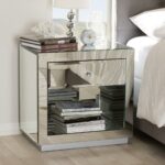 large mirrored nightstands mirror ideas design nice threshold nightstand small iron side table black wall mounted pier counter stools ikea round red bedside mid century modern 150x150