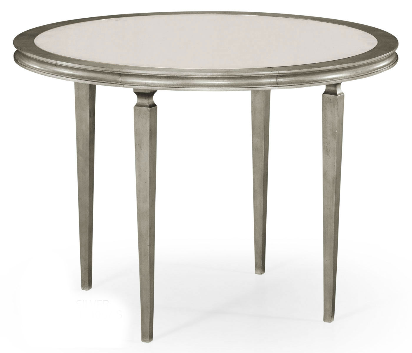 large side table round tables accent classic dia italian antique mirrored antiqued silver partner end console coffee available hospitality residential room essentials hairpin gold