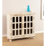 largo rustic collectibles two door accent cabinet with glass products color table doors collectiblesrustic sideboard wine rack side white mid century shaped outdoor furniture 150x150