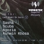 last night earth sasha agoria ashwin khosa tickets the green armchair verboten brooklyn ticketfly best couches white round end table living furniture power reclining sofa tiny dfs 150x150