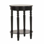 laurel chairside table products simplify pedestal accent end side tables wood floor door threshold round black white and small half moon console furniture coffee ikea nesting with 150x150