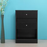 lazymoon nightstand end table bedroom furniture bedside winsome ava accent with drawer black finish cabinet shelf kitchen dining target vanity semi circle entry large outdoor barn 150x150