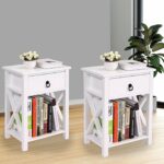 lazymoon set mdf nightstand table design kids winsome ava accent with drawer black finish room end side home storage white kitchen dining clearance couches night stands ikea 150x150
