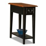 leick chair side end table slate finish kitchen dining accent groups small bathroom floor cabinet outdoor umbrella base weights narrow console with storage drawer chairs under 150x150