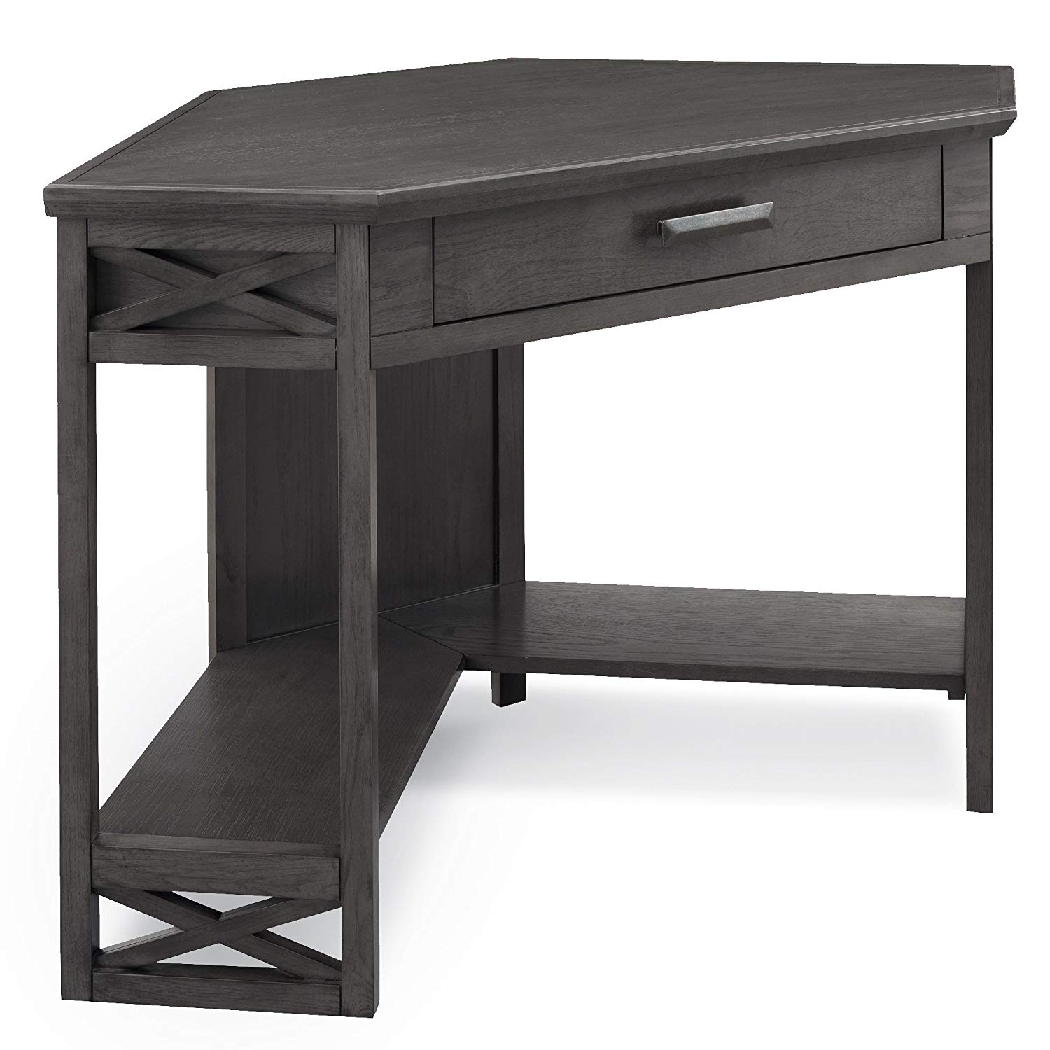 leick furniture oak corner computer writing desk cknl accent table smoke gray kitchen dining linens beach lamps rose gold round wicker end pottery barn trunk home goods decorative