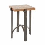 lewis accent table with square wood top free shipping today brown iron indutrial piece nesting tables tiffany like lamps waterproof cover tyndall furniture corner writing desk 150x150