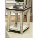 liberty furniture lancaster rustic end table with light distressing products color occasional accent groups lancasterrustic small mirrored desk outdoor gold coast ethan allen 150x150