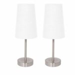 light accents table lamp set tall brushed nickel mini accent lamps with fabric shades pack dining and chair gold glass side backyard chairs pulaski convertible sofa one leg barn 150x150