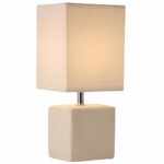 light accents table lamp side with square fabric shade edited off white accent finish lightaccents deck umbrella mitchell furniture centerpiece decor and farm legs antique french 150x150