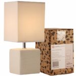 light accents table lamp side with square fabric shade edited off white accent finish lightaccents transitional furniture sofa and chair sets floral tablecloth under cabinet 150x150