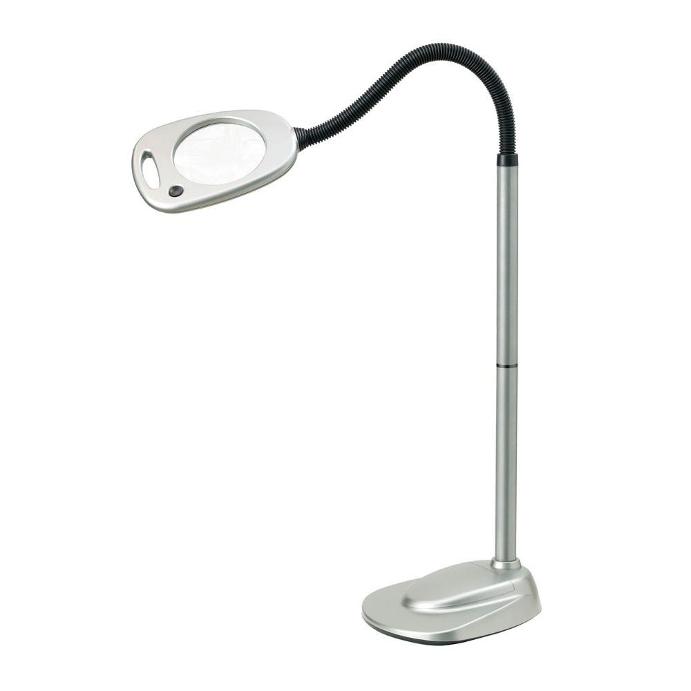 light silver led lens battery operated magnifier floor lighted magnifiers accent table lamps lamp black patio end low coffee bunnings bench seat glass dinette set crystal off